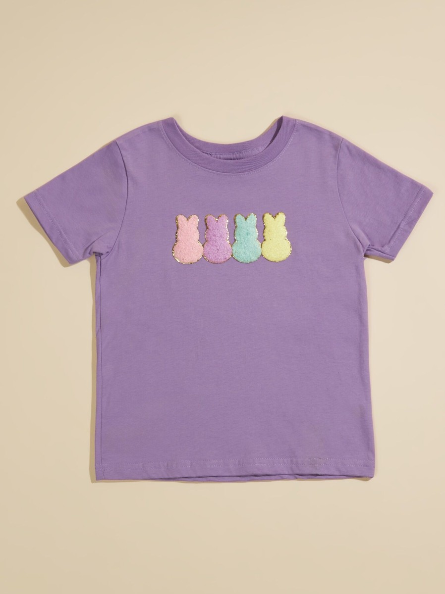 Toddler 2T-5T Tullabee | Easter Bunny Patch Tee