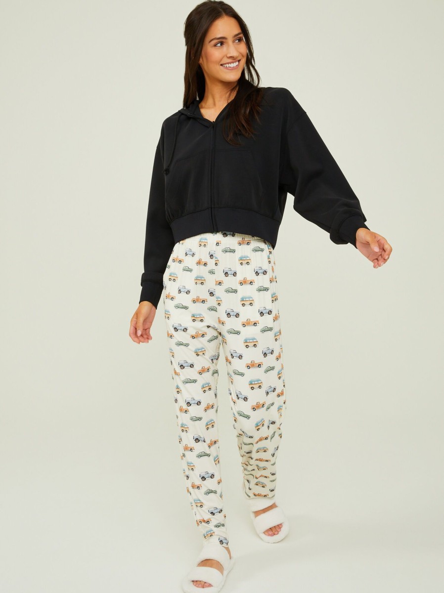 Gifts Tullabee | Vintage Cars Adult Pajama Pants