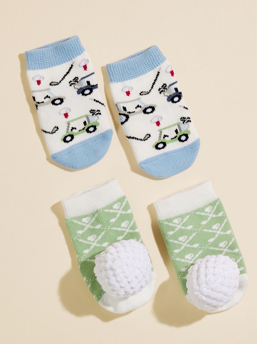 Accessories Tullabee | Golf Rattle Socks Set By Mudpie