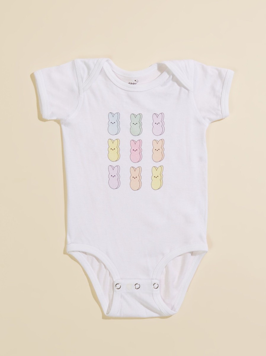 Baby 0-24M Tullabee | Bunny Graphic Bodysuit