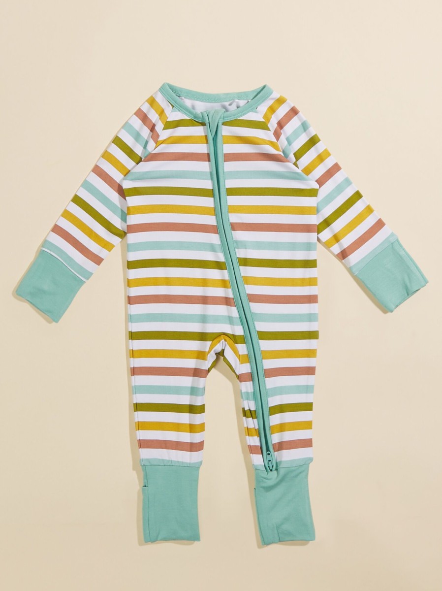 Baby 0-24M Tullabee | Aspen Striped Sleeper