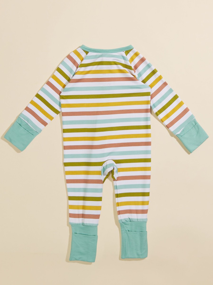 Baby 0-24M Tullabee | Aspen Striped Sleeper