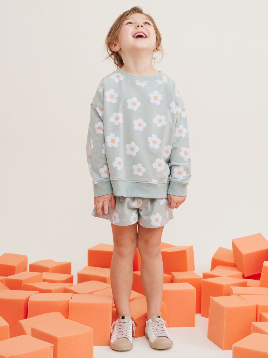 Toddler 2T-5T Tullabee | Myra Floral Sweatshirt