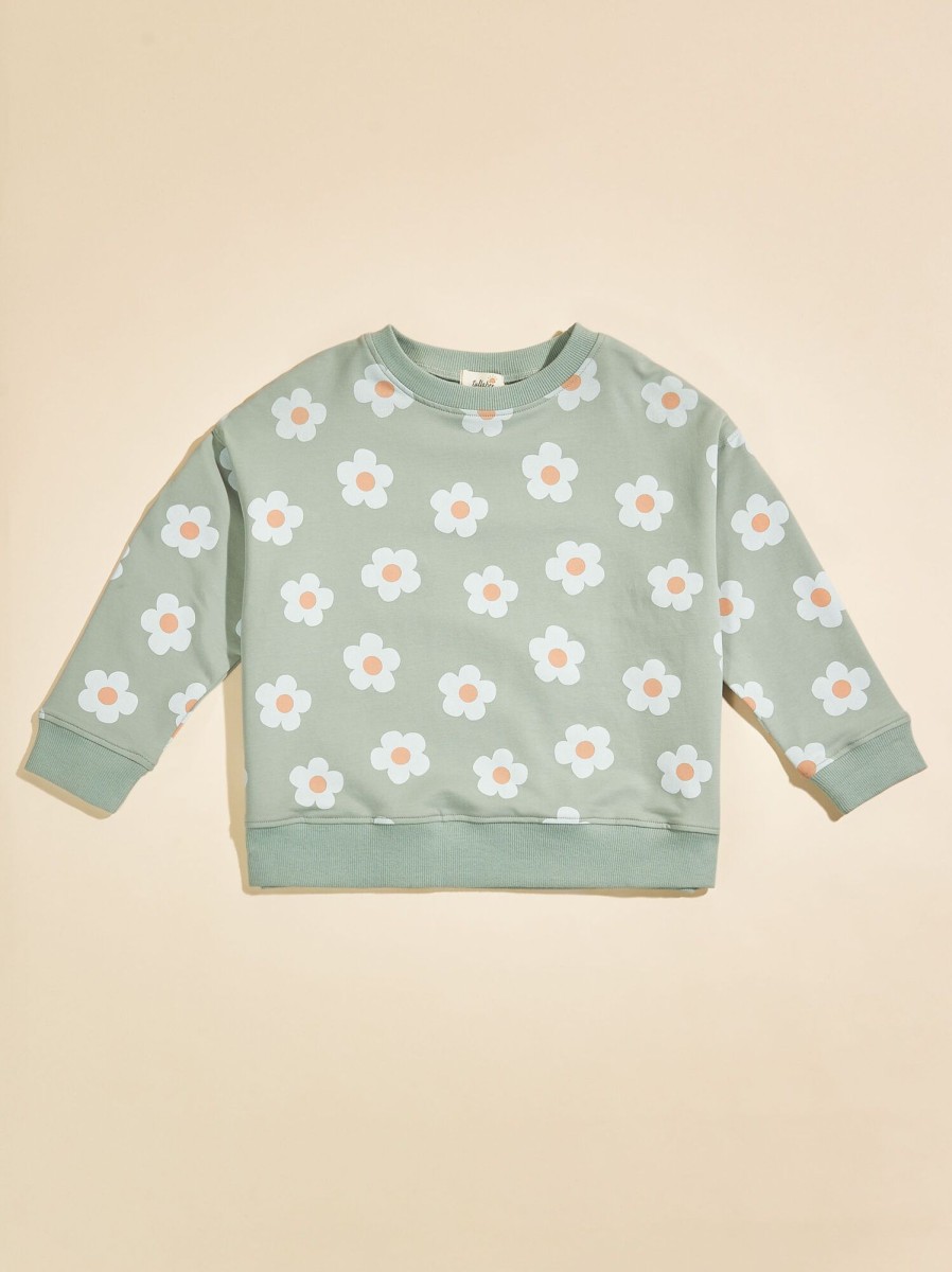 Toddler 2T-5T Tullabee | Myra Floral Sweatshirt