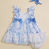 Baby 0-24M Tullabee | Leanna Butterfly Baby Dress And Bloomer Set