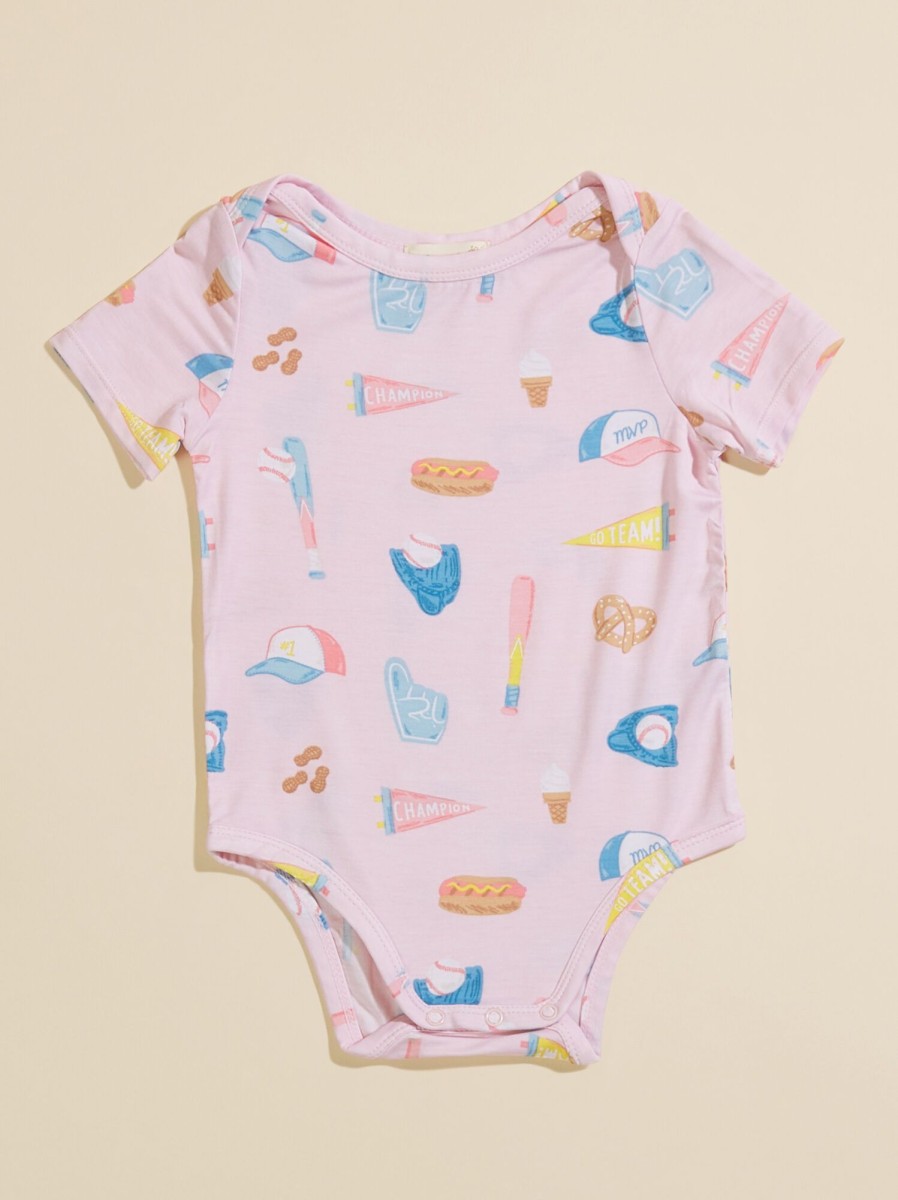 Baby 0-24M Tullabee | Softball Bodysuit