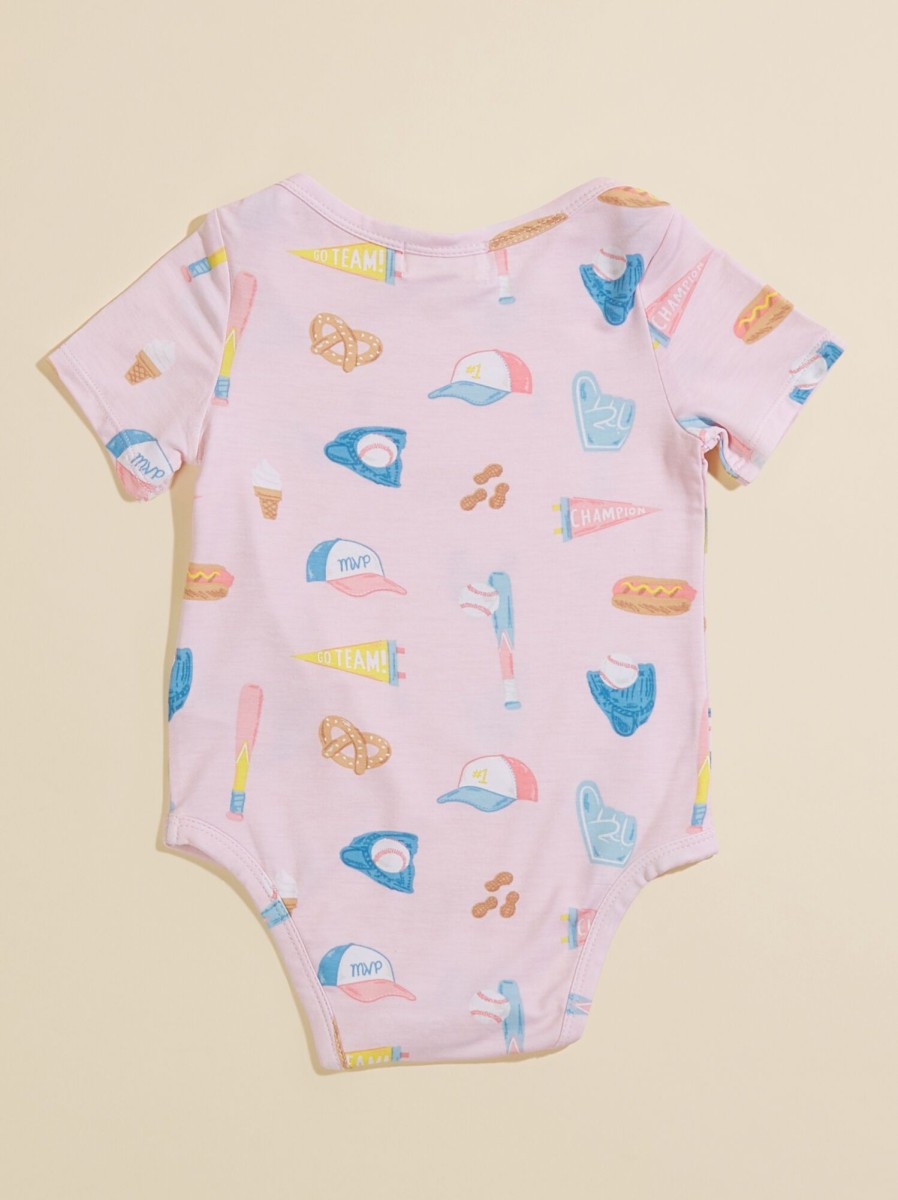 Baby 0-24M Tullabee | Softball Bodysuit