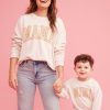 Mama & Me Tullabee | Checkered Mini Sweatshirt