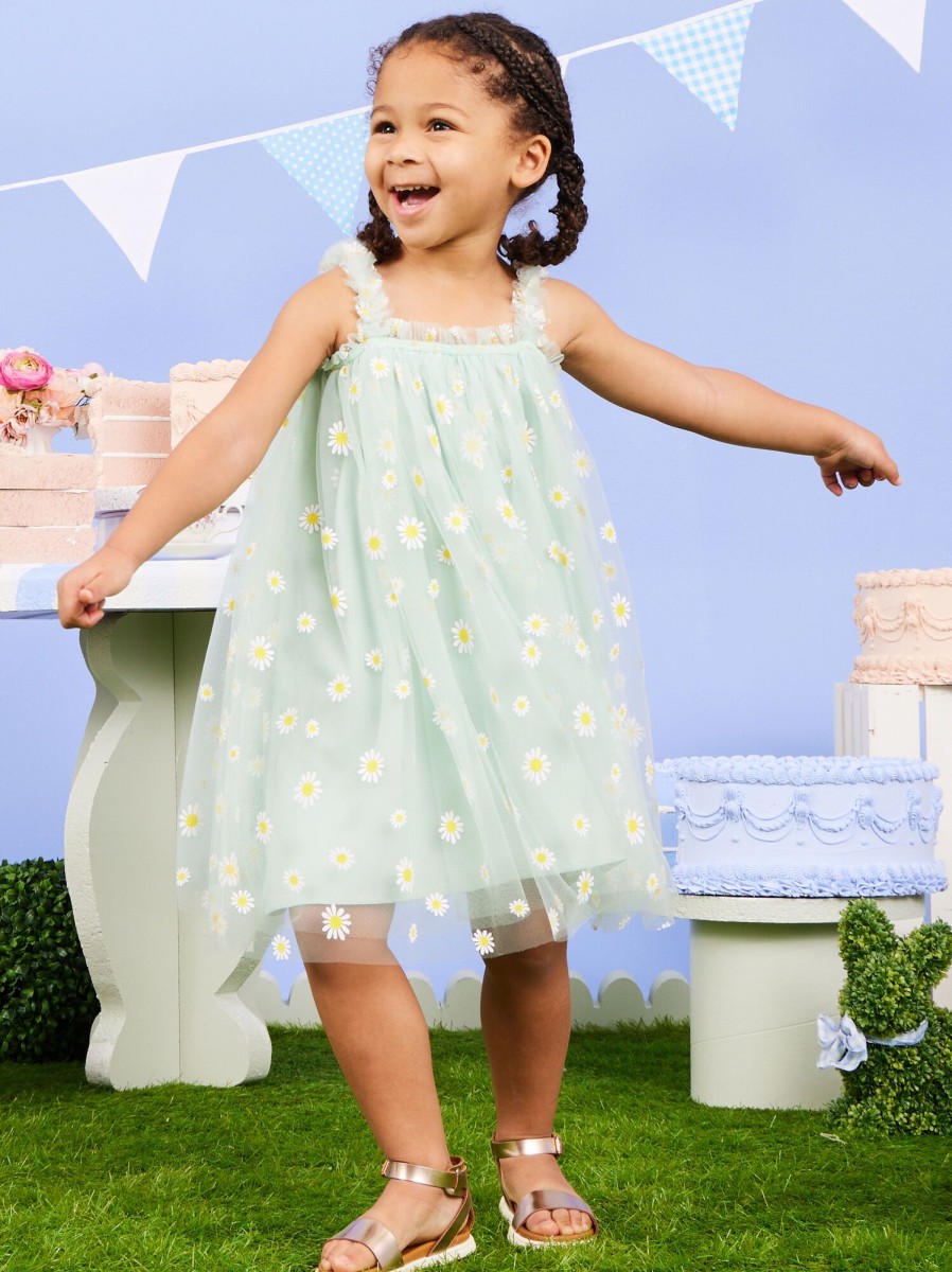 Toddler 2T-5T Tullabee | Christina Tulle Daisy Dress