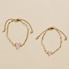 Accessories Tullabee | Mama & Mini Heart Chain Bracelet Set