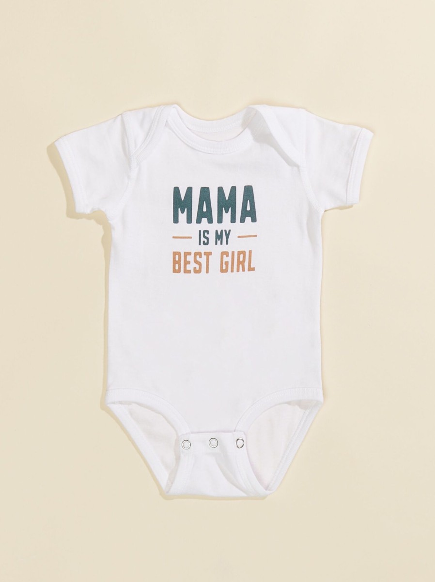 Baby 0-24M Tullabee | Mama Is My Best Girl Romper