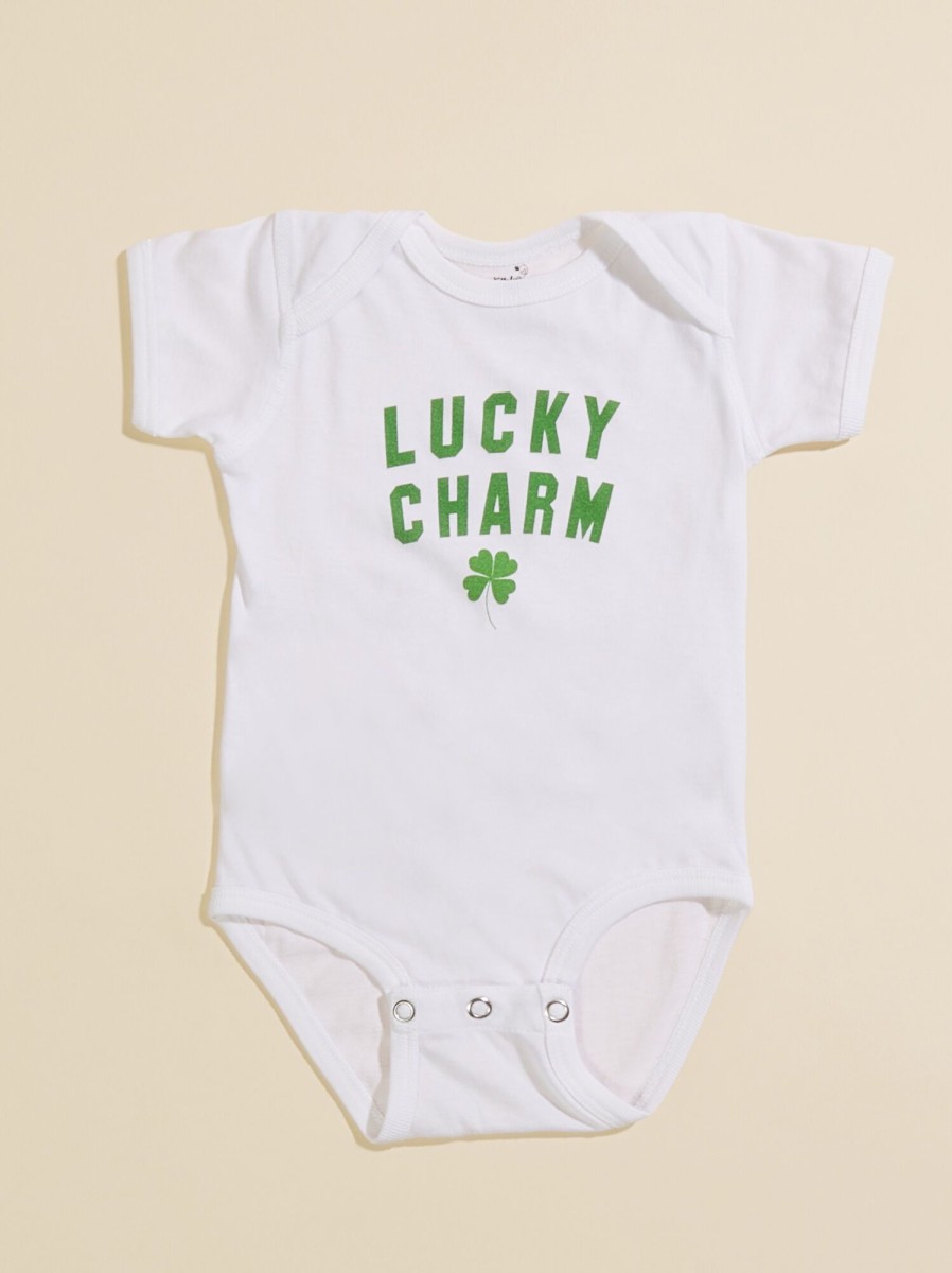 Baby 0-24M Tullabee | Lucky Charm Bodysuit