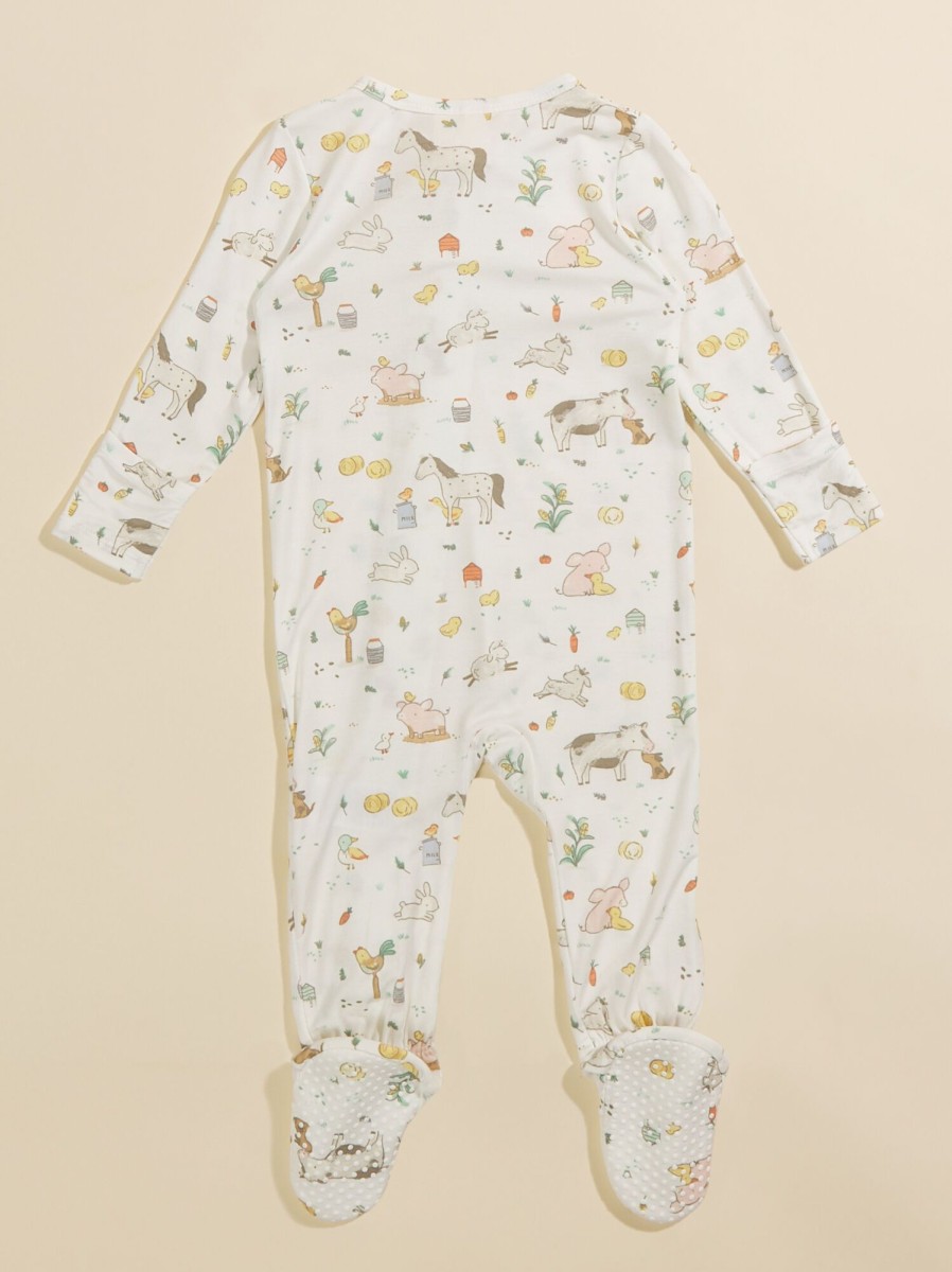 Baby 0-24M Tullabee | Farm Babies Footie