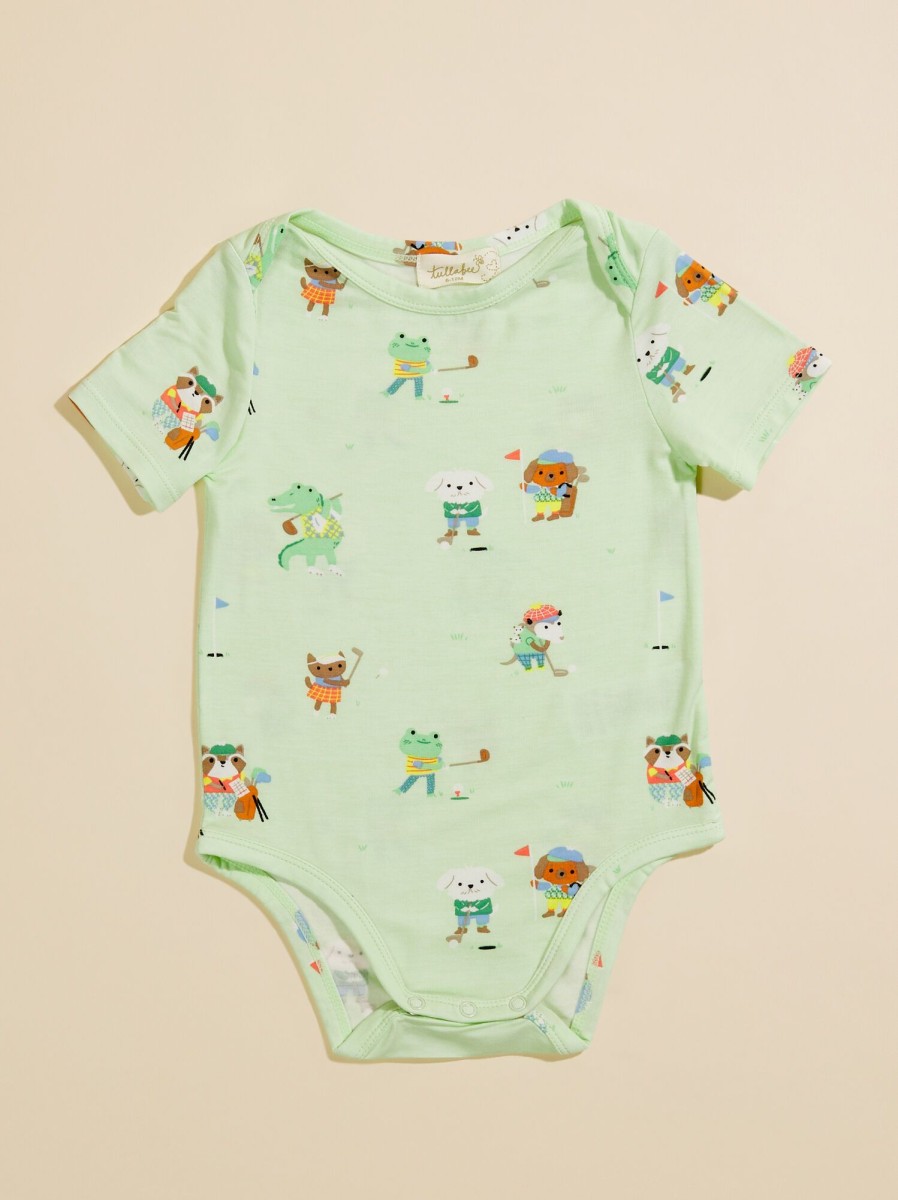 Baby 0-24M Tullabee | Golf Animal Friends Bodysuit