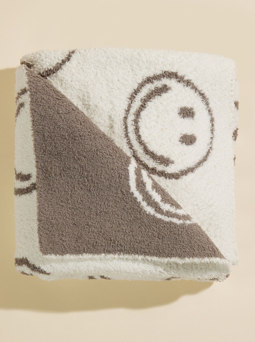 Gifts Tullabee | Smiley Face Plush Blanket