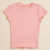 Toddler 2T-5T Tullabee | Marley Ribbed Baby Tee