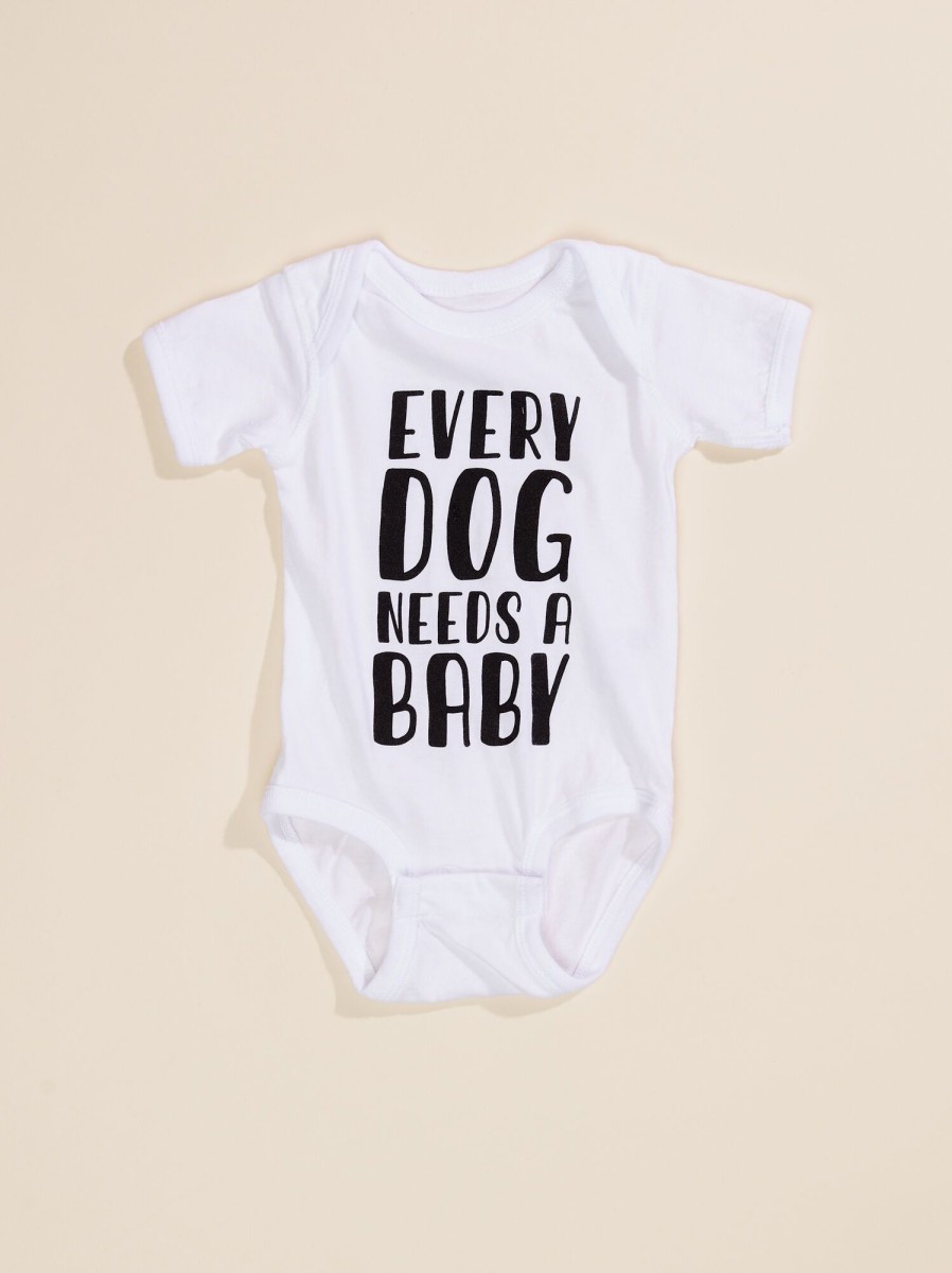 Baby 0-24M Tullabee | Every Dog Needs A Baby Bodysuit