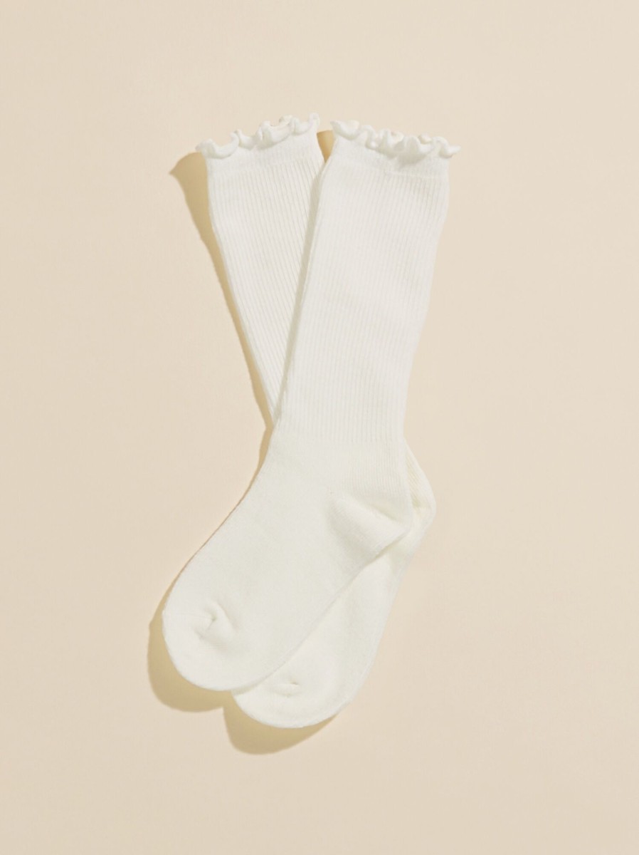 Gifts Tullabee | Anna Ribbed Crew Socks