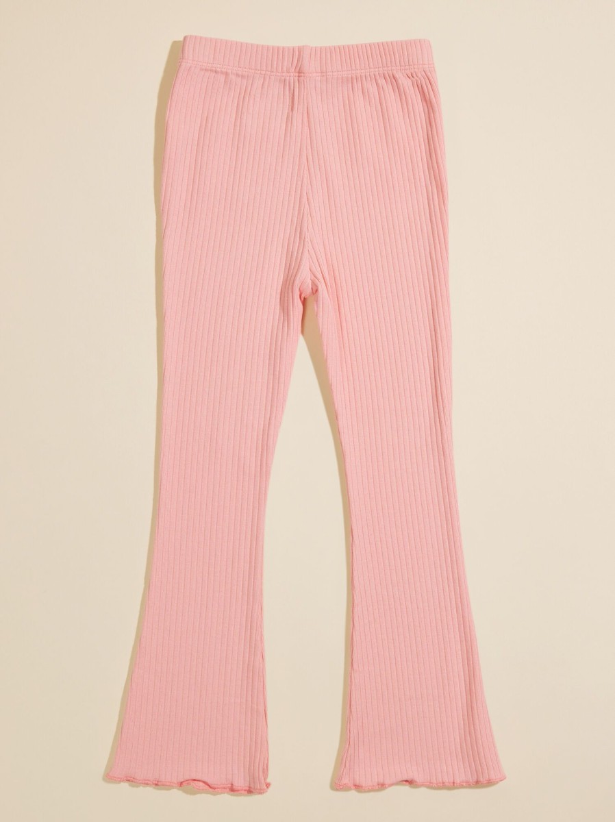 Toddler 2T-5T Tullabee | Marley Ribbed Flare Pants