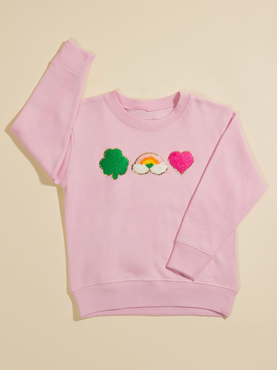 Toddler 2T-5T Tullabee | Lucky Fleece Sweatshirt