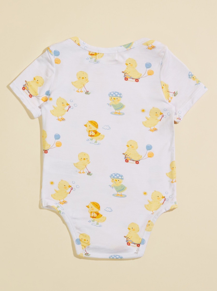 Baby 0-24M Tullabee | Baby Ducks Bodysuit