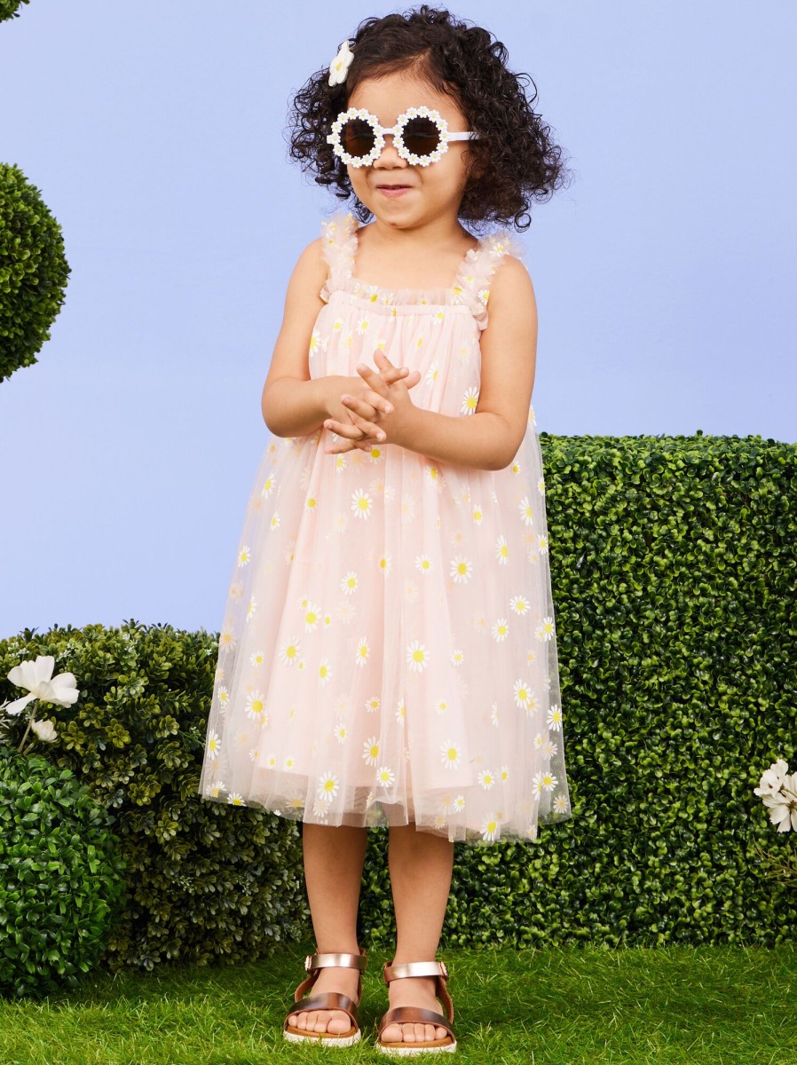 Toddler 2T-5T Tullabee | Christina Tulle Daisy Dress