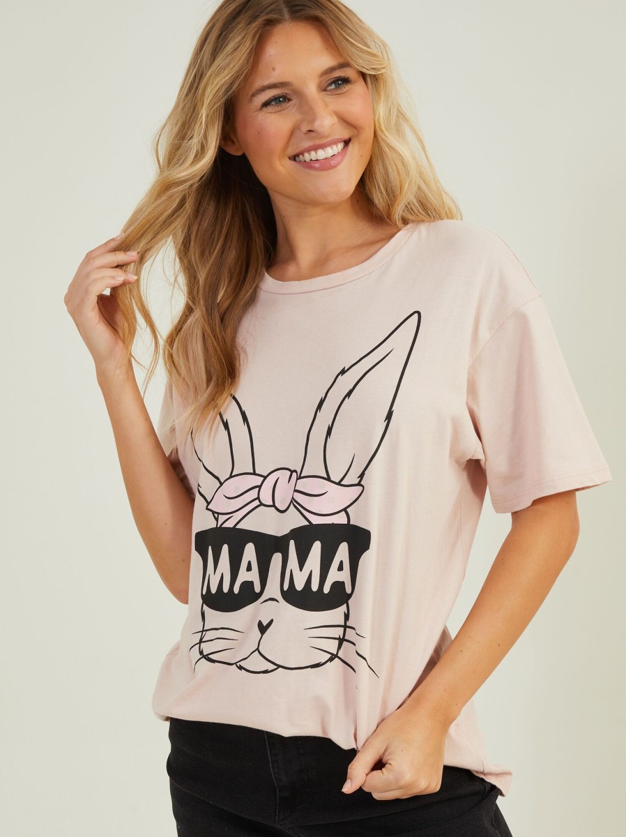 Mama & Me Tullabee | Bunny Mama Graphic Tee