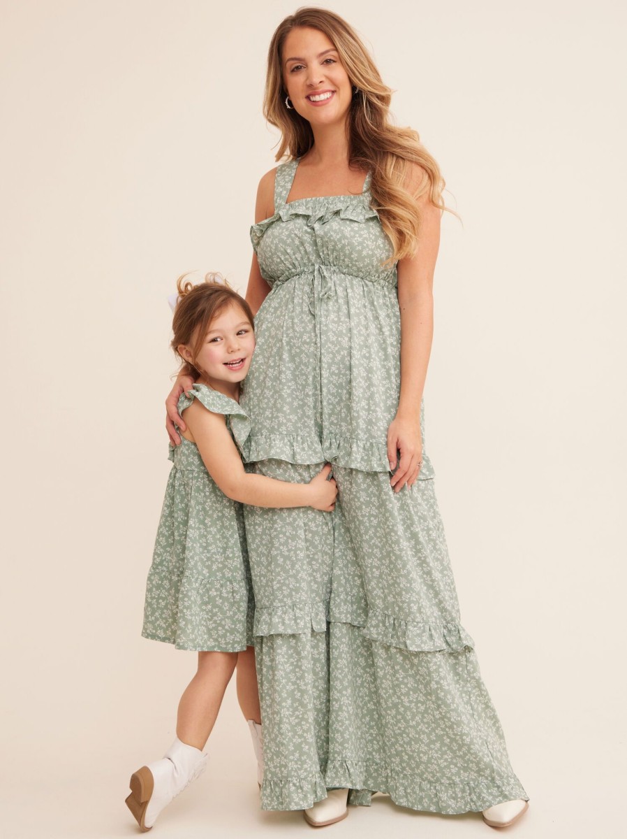 Mama & Me Tullabee | Amayah Floral Mama Dress