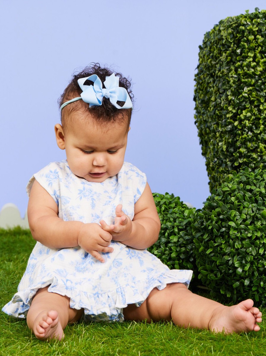 Baby 0-24M Tullabee | Abigail Floral Top And Bloomer Set