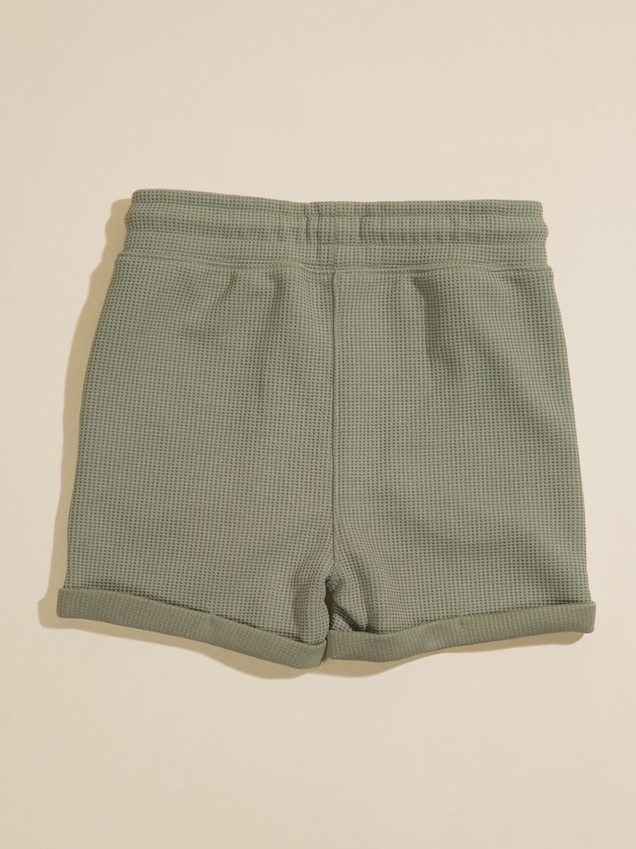 Toddler 2T-5T Tullabee | Adrian Waffle Knit Shorts