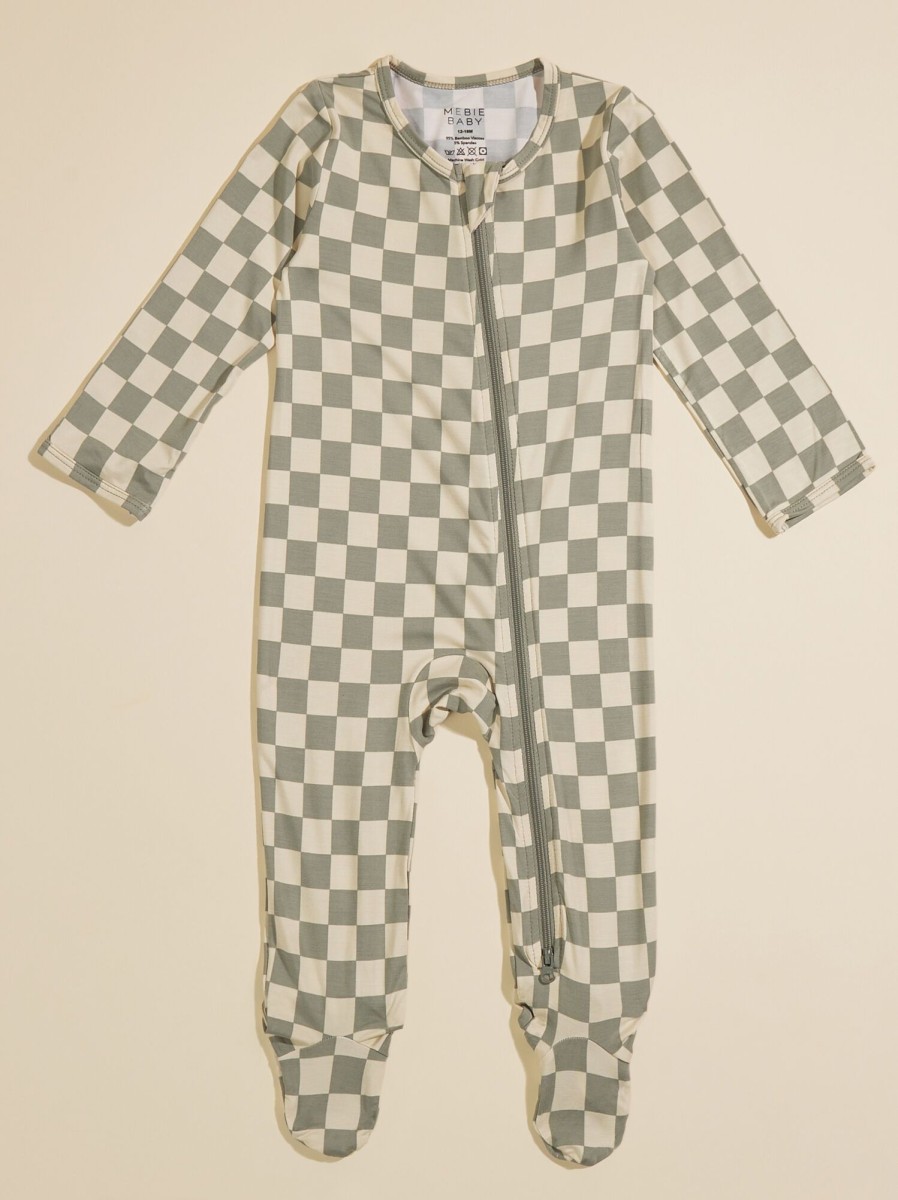 Baby 0-24M Tullabee | Bryson Checkered Footie