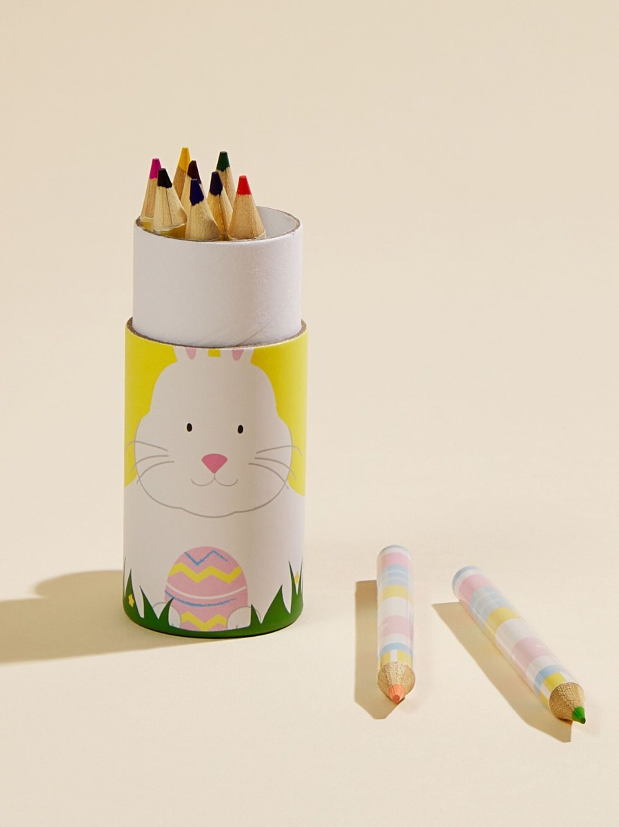 Gifts Tullabee | Bunny Colored Pencil Set By Mudpie