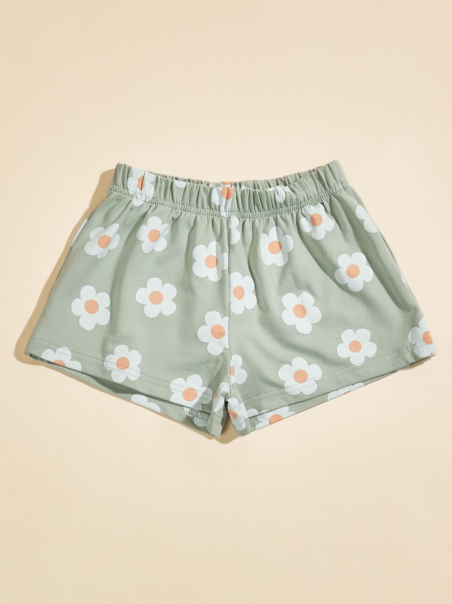 Toddler 2T-5T Tullabee | Myra Floral Shorts