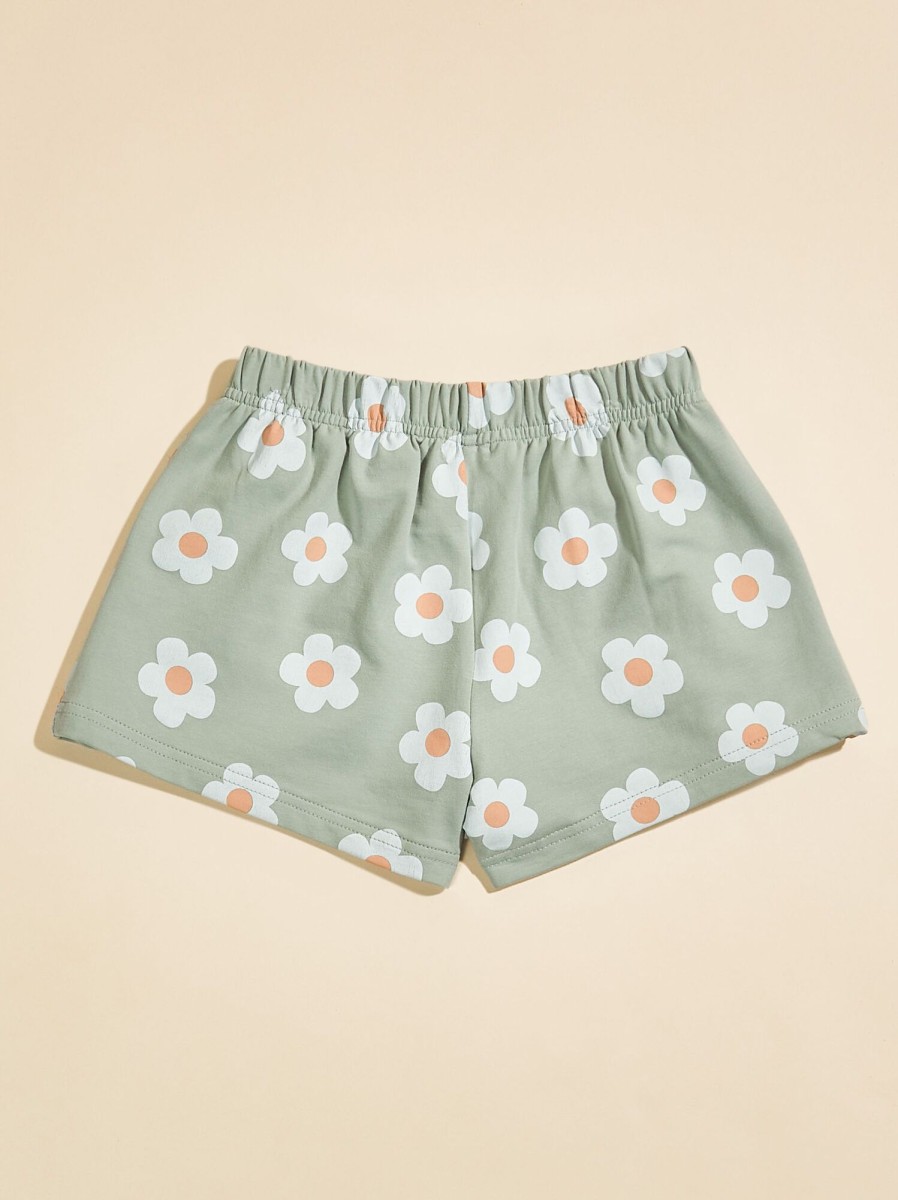 Toddler 2T-5T Tullabee | Myra Floral Shorts