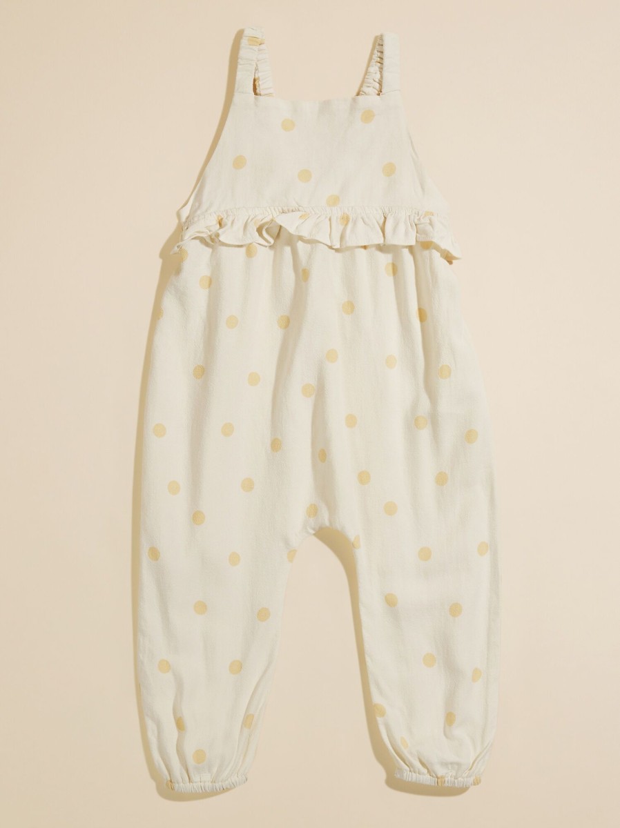 Baby 0-24M Tullabee | Katelyn Polka Dot Jumpsuit By Rylee + Cru