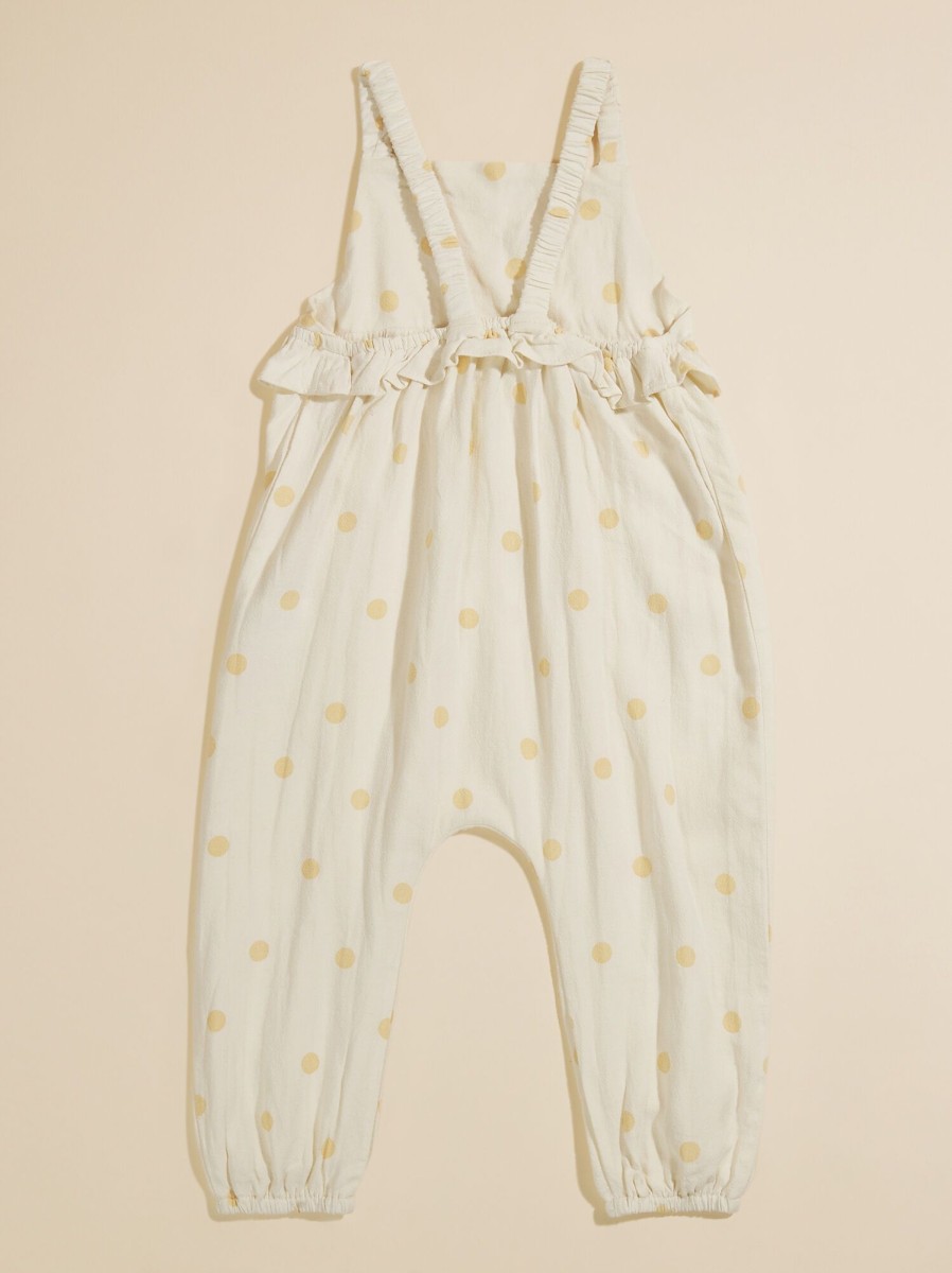 Baby 0-24M Tullabee | Katelyn Polka Dot Jumpsuit By Rylee + Cru