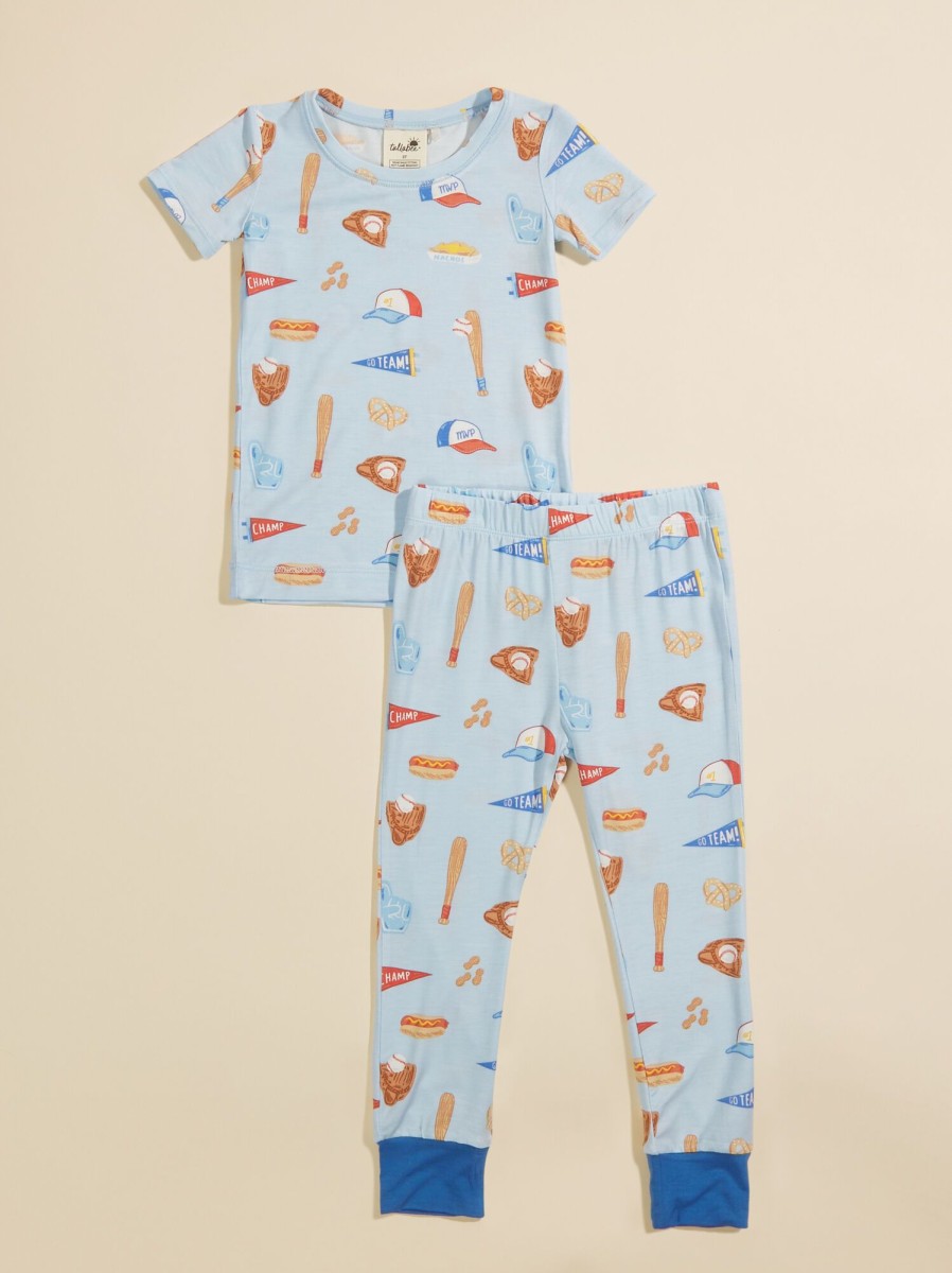 Toddler 2T-5T Tullabee | Baseball Lounge Set