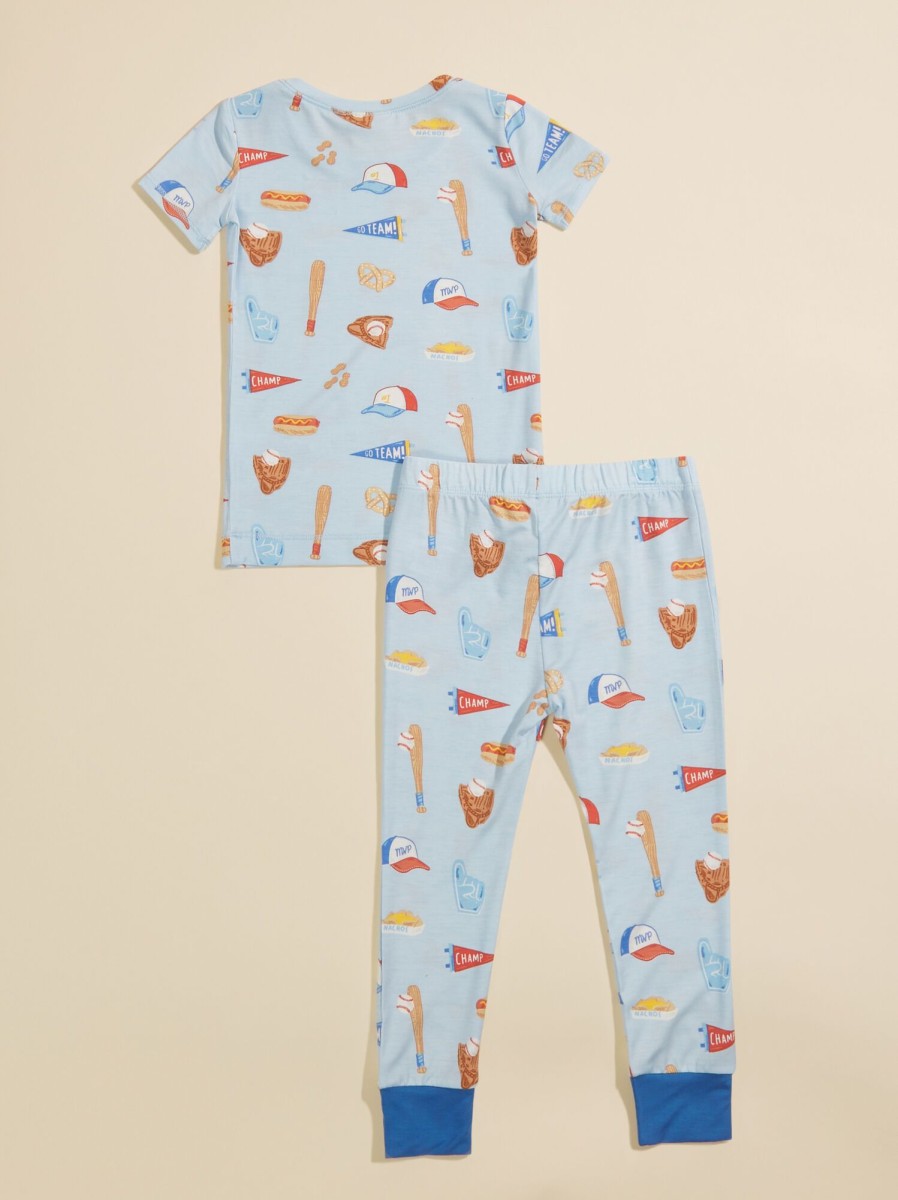 Toddler 2T-5T Tullabee | Baseball Lounge Set