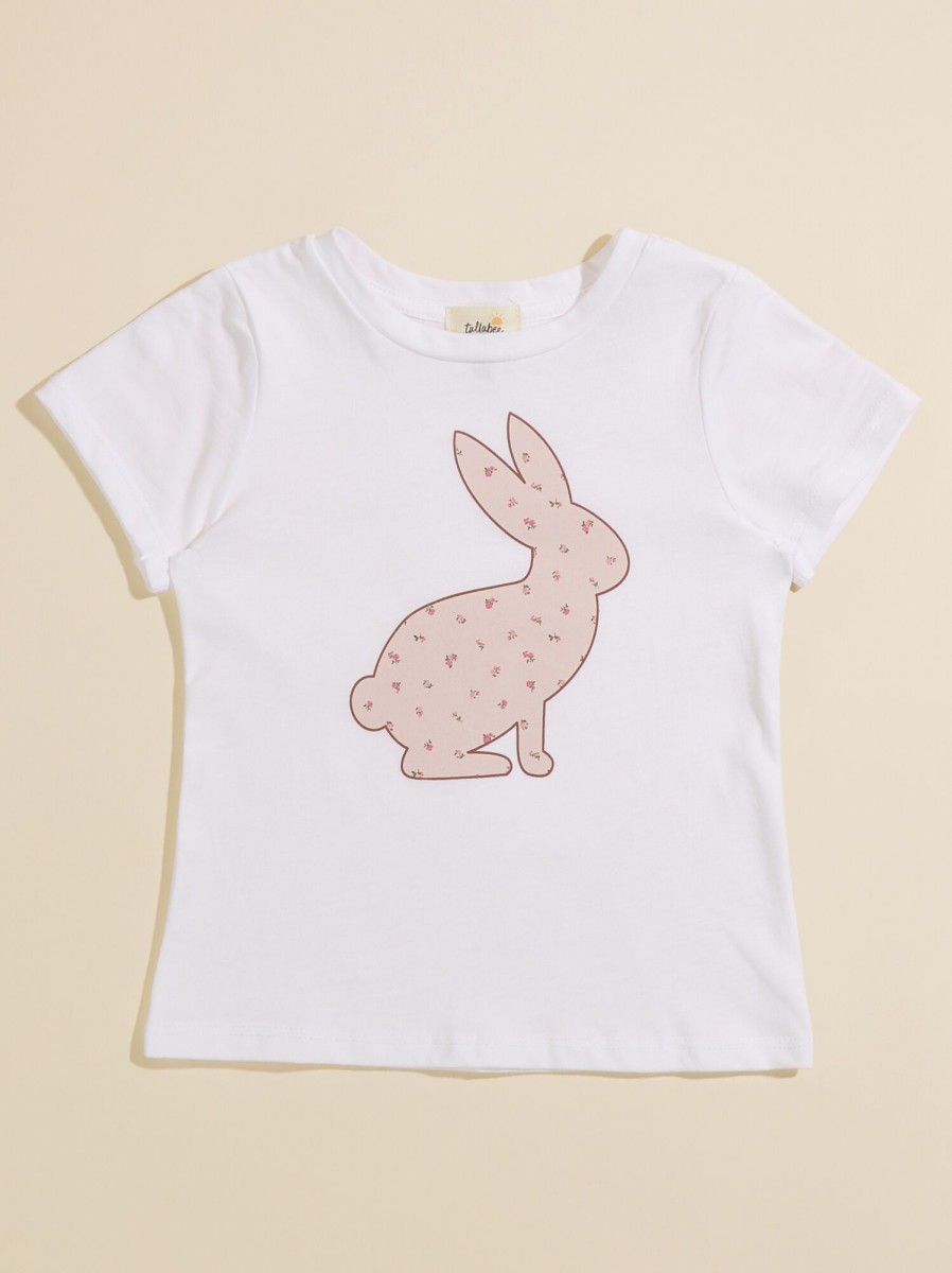 Mama & Me Tullabee | Floral Bunny Graphic Tee