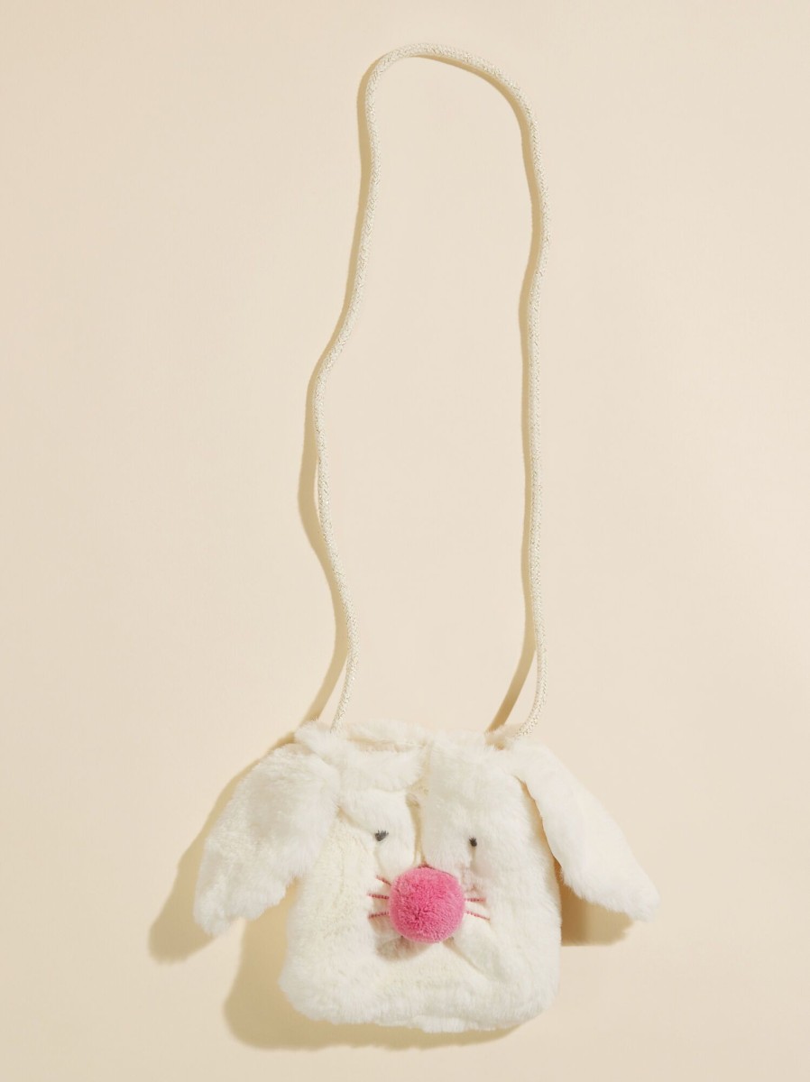 Accessories Tullabee | Plush Bunny Purse By Mudpie