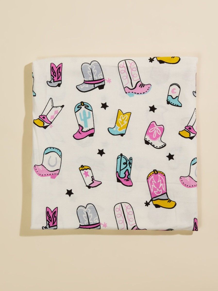 Gifts Tullabee | Cowboy Boots Swaddle