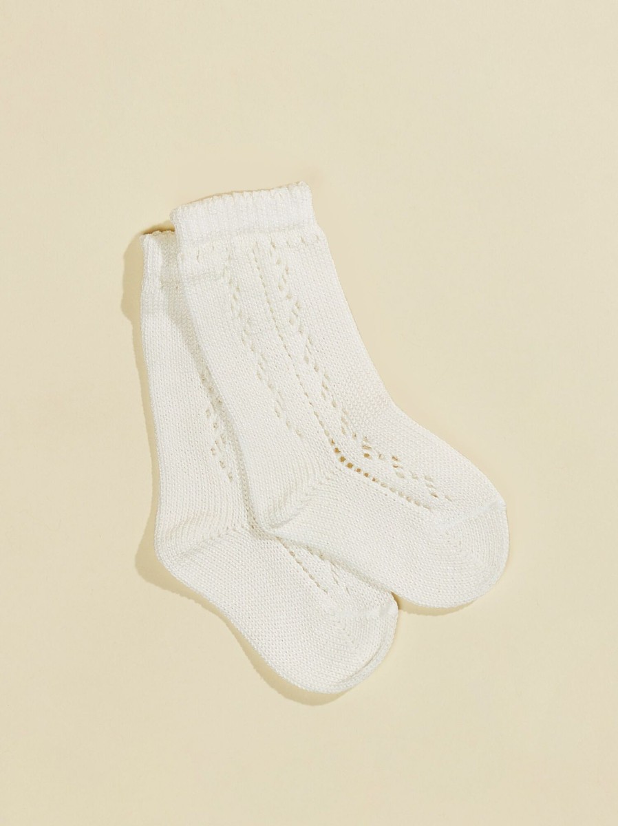 Accessories Tullabee | Eleanor Pointelle Socks