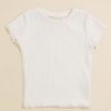 Toddler 2T-5T Tullabee | Marley Ribbed Baby Tee