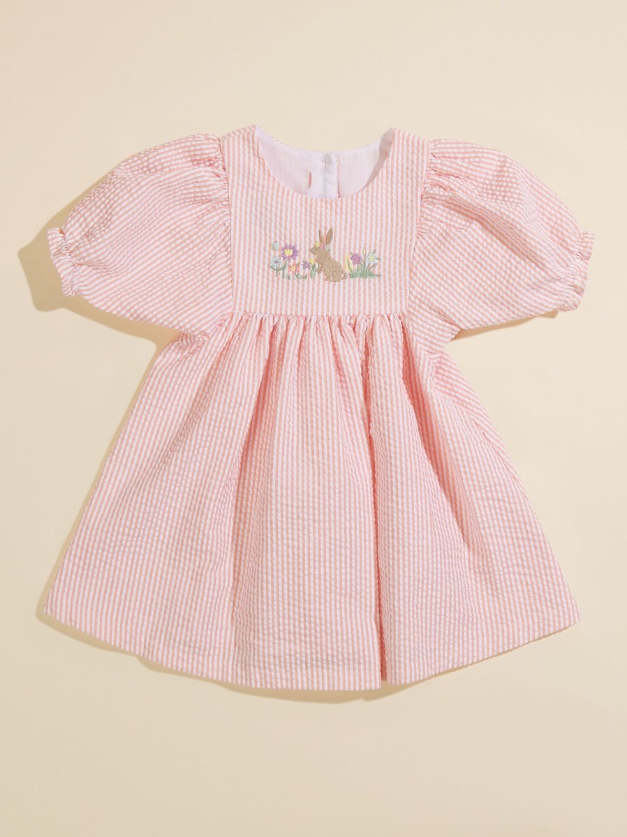 Toddler 2T-5T Tullabee | Sally Seersucker Toddler Dress