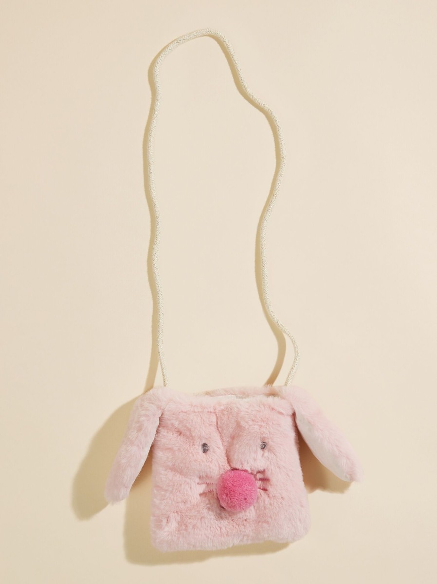 Accessories Tullabee | Plush Bunny Purse By Mudpie