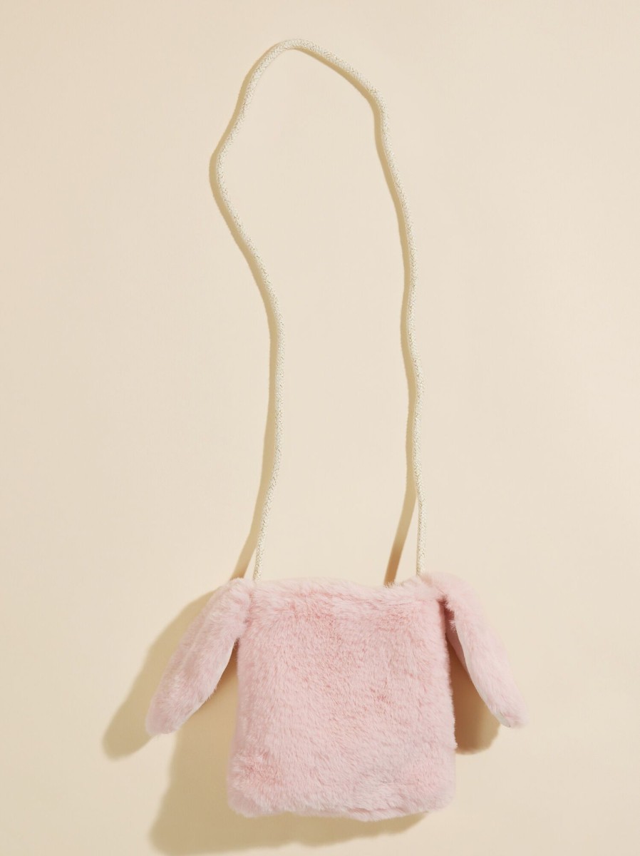 Accessories Tullabee | Plush Bunny Purse By Mudpie