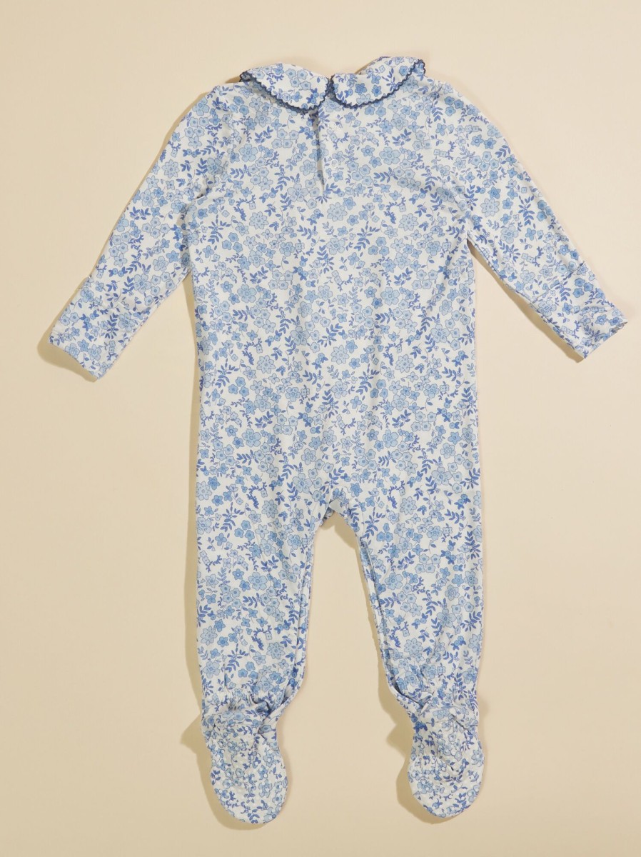 Baby 0-24M Tullabee | Dawn Calico Floral Footie