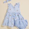 Baby 0-24M Tullabee | Everlee Seersucker 3-Piece Baby Dress Set