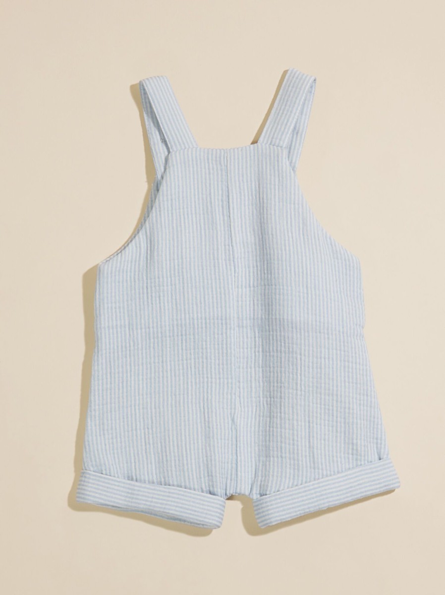 Baby 0-24M Tullabee | Porter Striped Overalls