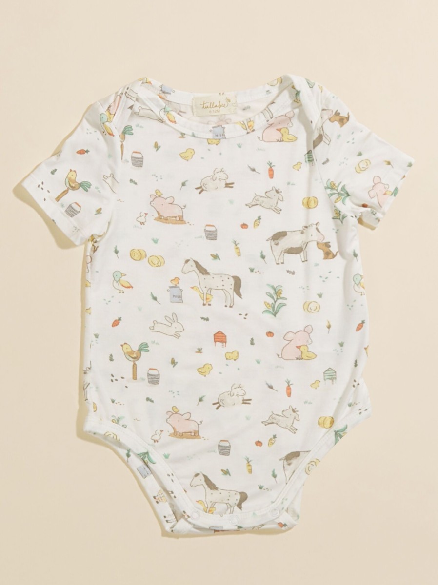 Baby 0-24M Tullabee | Farm Babies Bodysuit